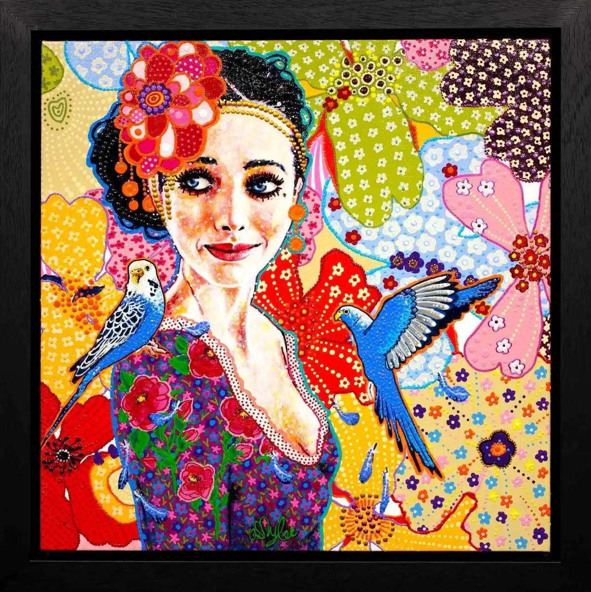 Lena - Original by artist Amylee - Wyecliffe Galleries