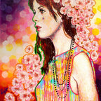 Lily Rose - Original by artist Amylee - Wyecliffe Galleries