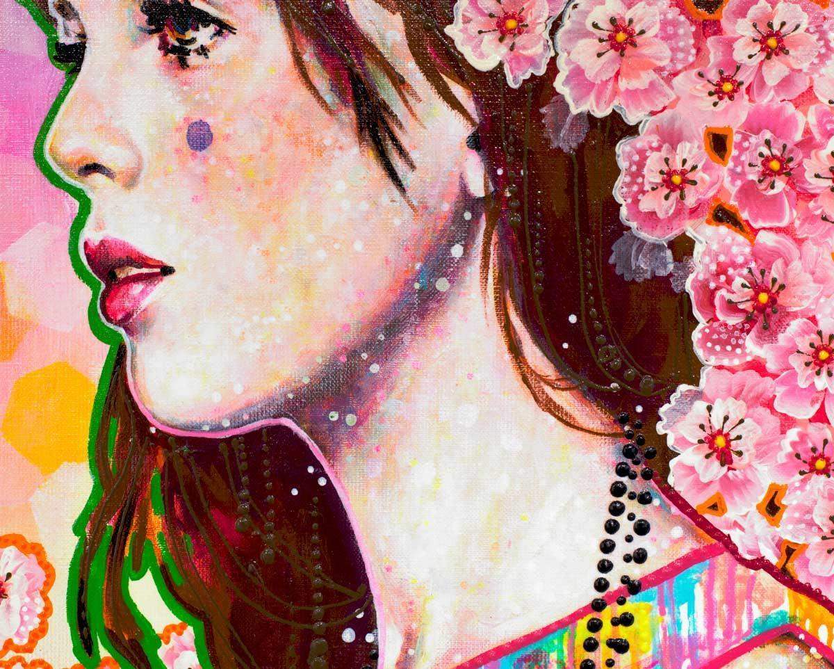 Lily Rose - Original by artist Amylee - Wyecliffe Galleries