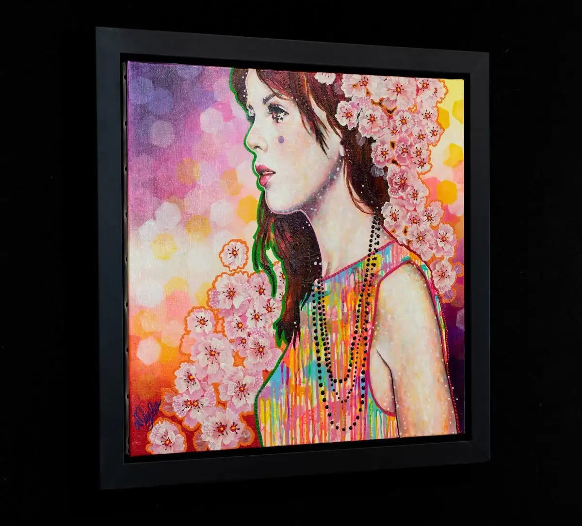 Lily Rose - Original by artist Amylee - Wyecliffe Galleries