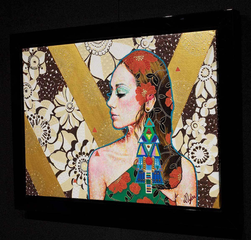 M.B. - Original by artist Amylee - Wyecliffe Galleries