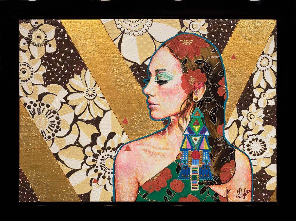 M.B. - Original by artist Amylee - Wyecliffe Galleries