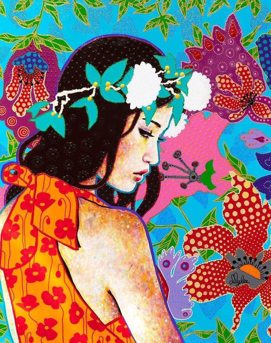 Maeva - Original by artist Amylee - Wyecliffe Galleries