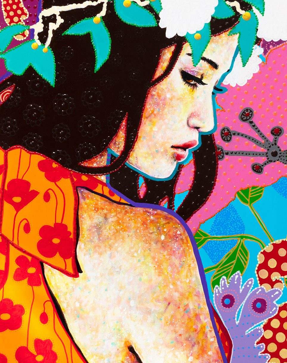 Maeva - Original by artist Amylee - Wyecliffe Galleries