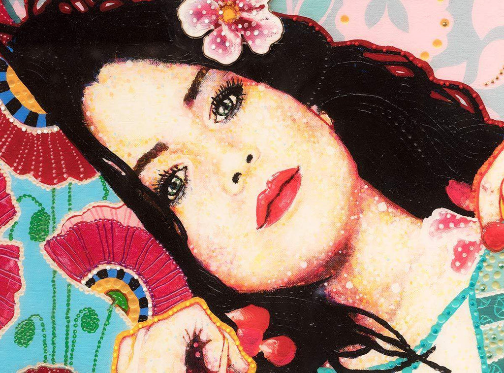 Malika - Limited Edition - SOLD OUT by artist Amylee - Wyecliffe Galleries