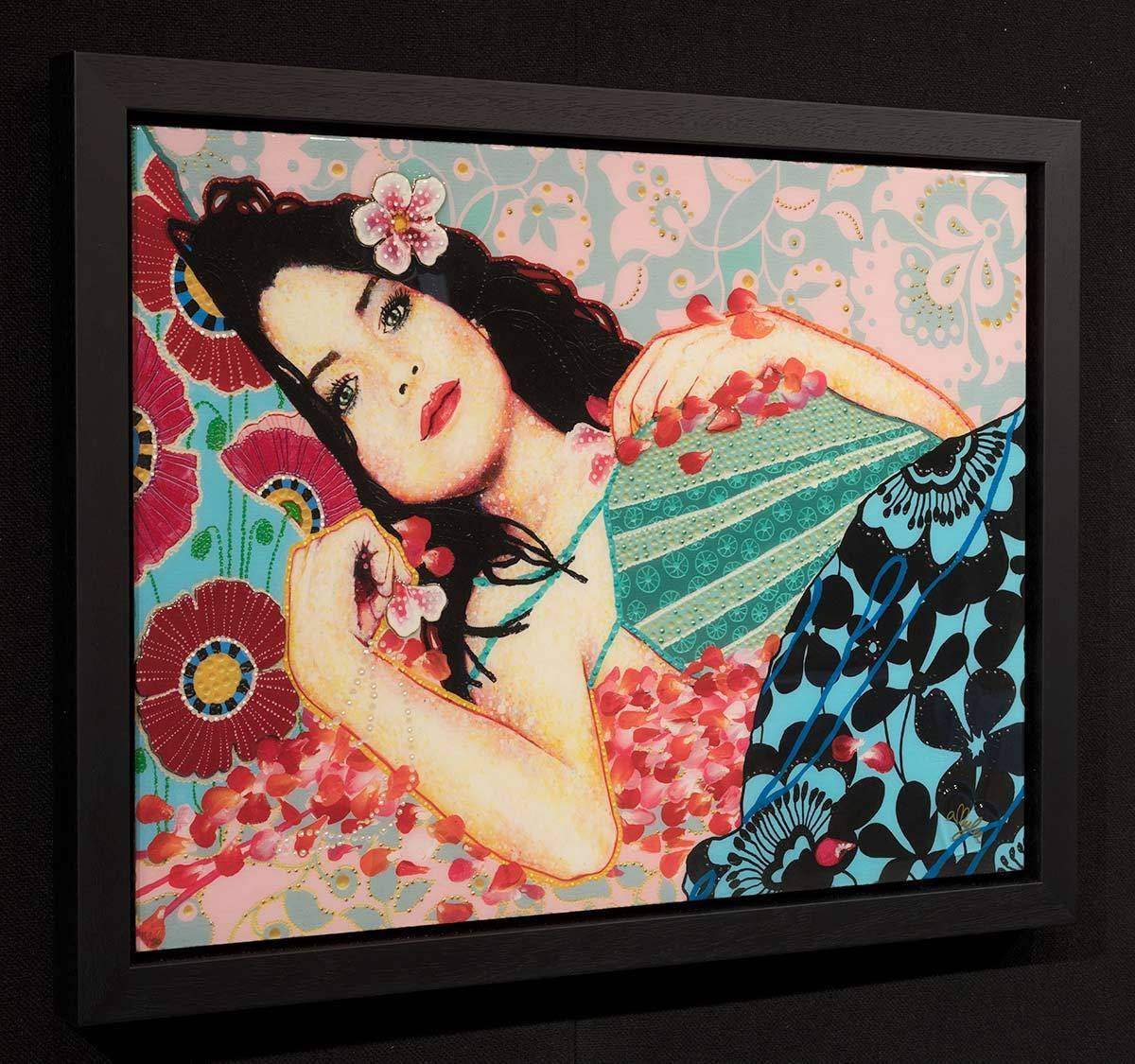 Malika - Limited Edition - SOLD OUT by artist Amylee - Wyecliffe Galleries