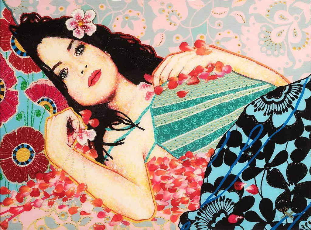 Malika - Limited Edition - SOLD OUT by artist Amylee - Wyecliffe Galleries