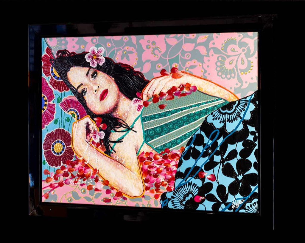 Malika - Original by artist Amylee - Wyecliffe Galleries