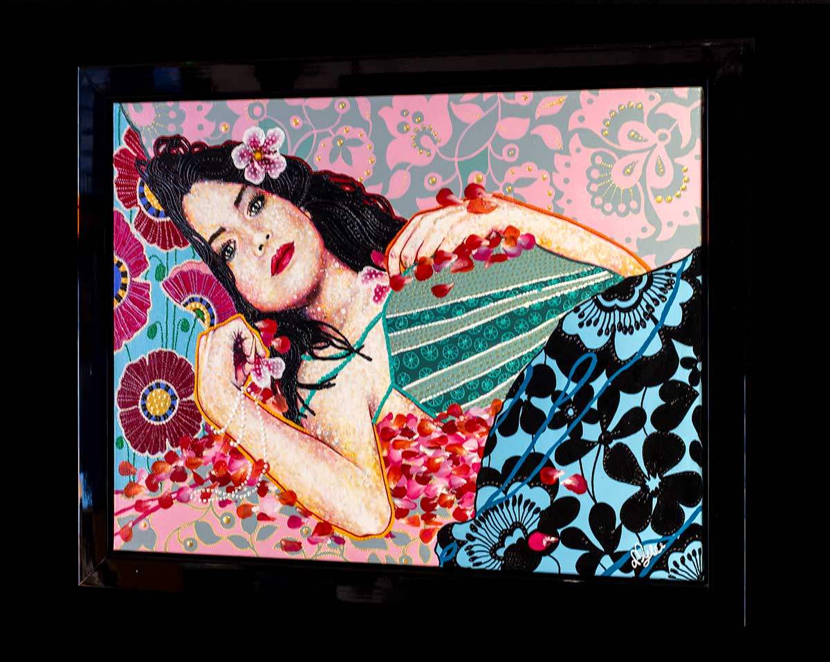 Malika - Original by artist Amylee - Wyecliffe Galleries