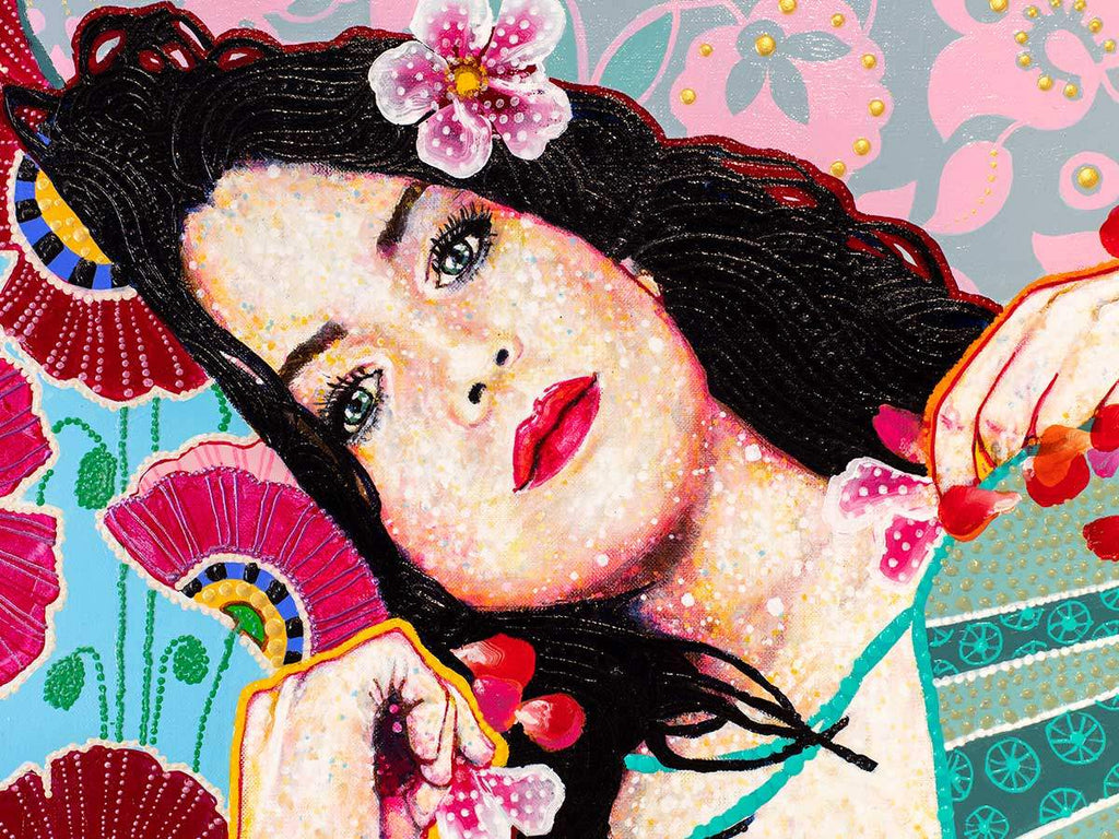 Malika - Original by artist Amylee - Wyecliffe Galleries