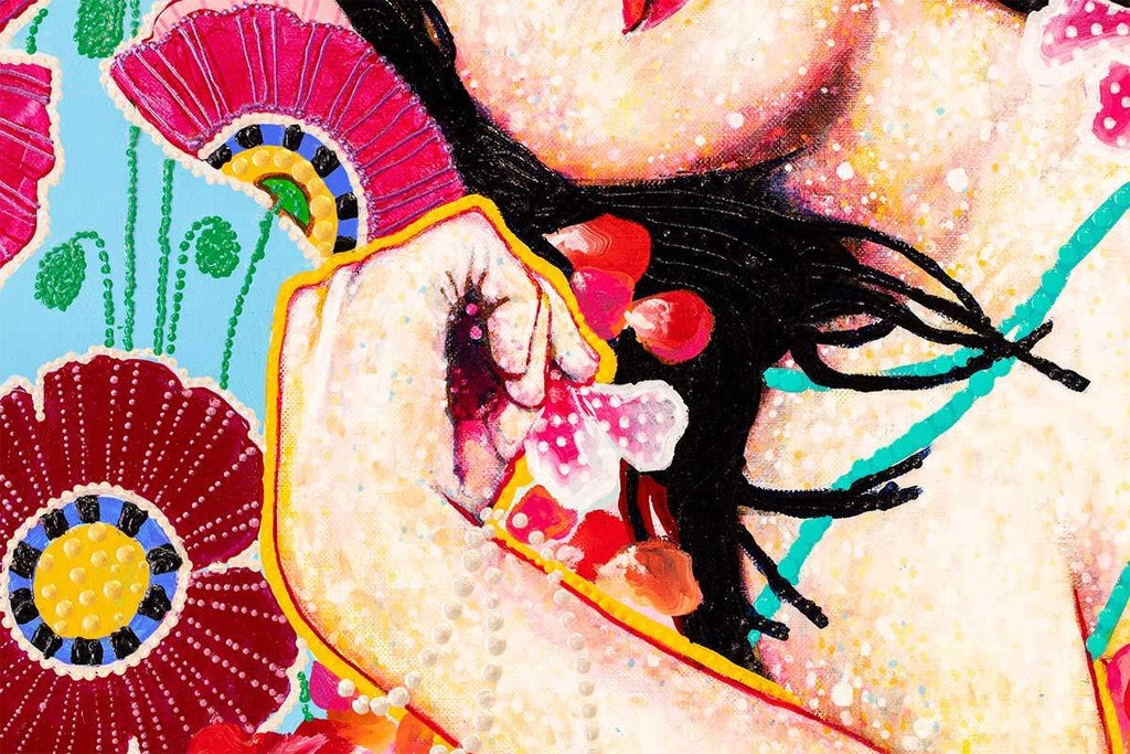 Malika - Original by artist Amylee - Wyecliffe Galleries