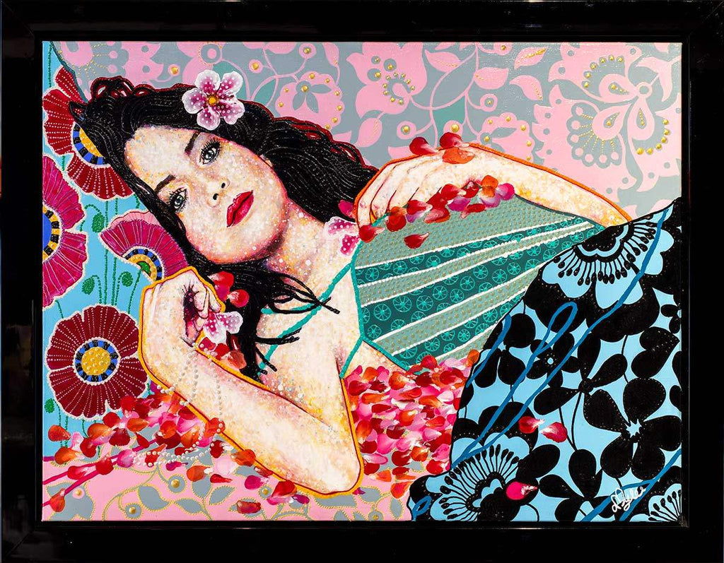 Malika - Original by artist Amylee - Wyecliffe Galleries