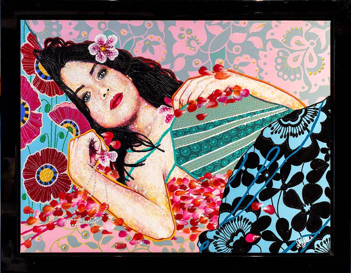 Malika - Original by artist Amylee - Wyecliffe Galleries