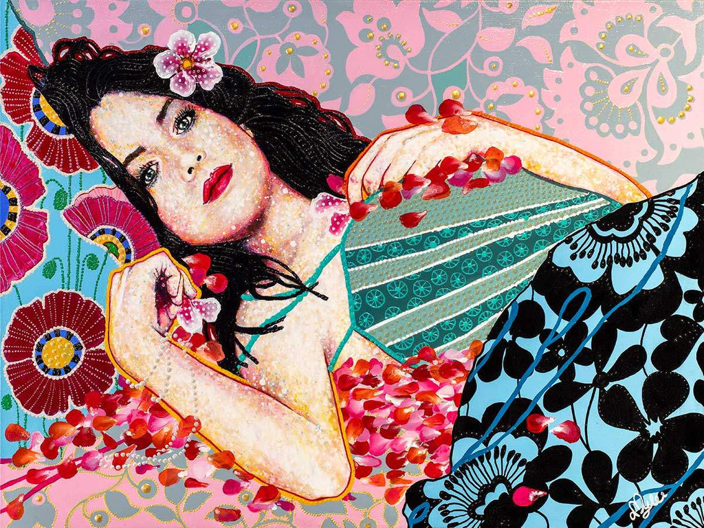 Malika - Original by artist Amylee - Wyecliffe Galleries