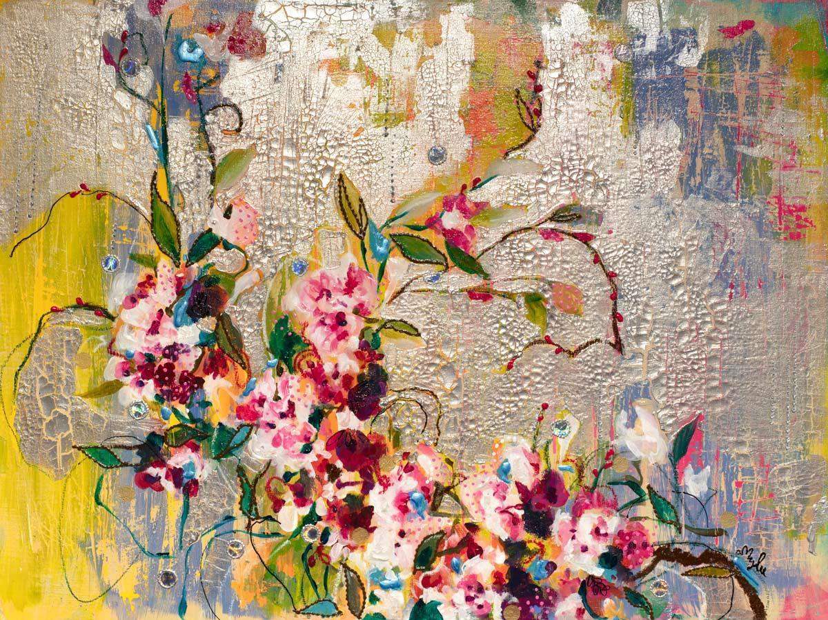 Orchids - Original - SOLD by artist Amylee - Wyecliffe Galleries