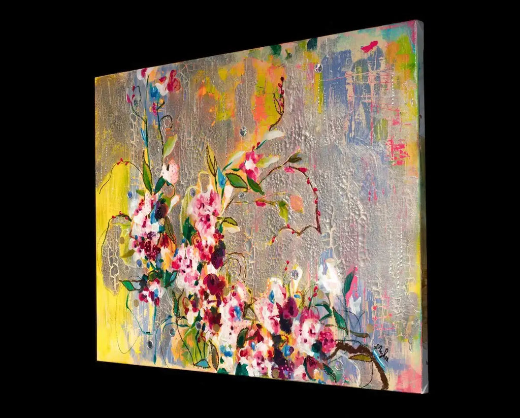 Orchids - Original - SOLD by artist Amylee - Wyecliffe Galleries