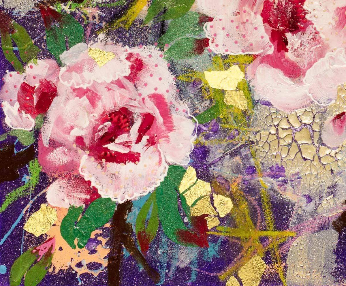 Paeonia - Original by artist Amylee - Wyecliffe Galleries