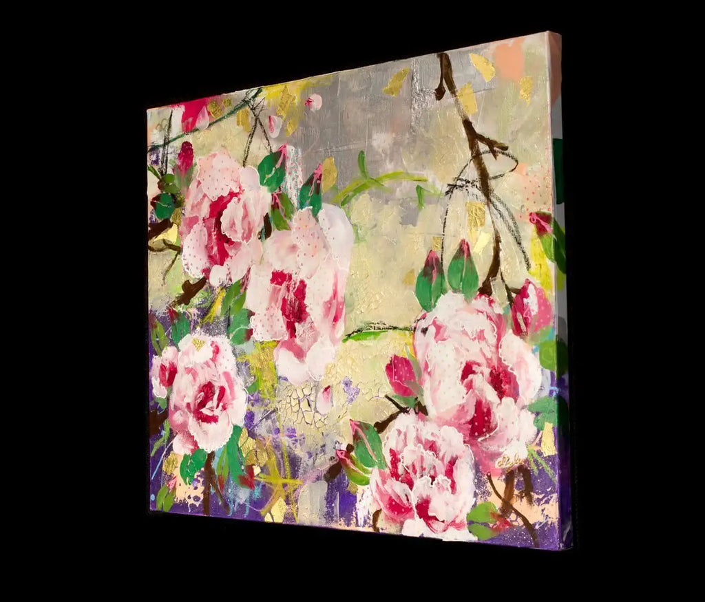 Paeonia - Original by artist Amylee - Wyecliffe Galleries