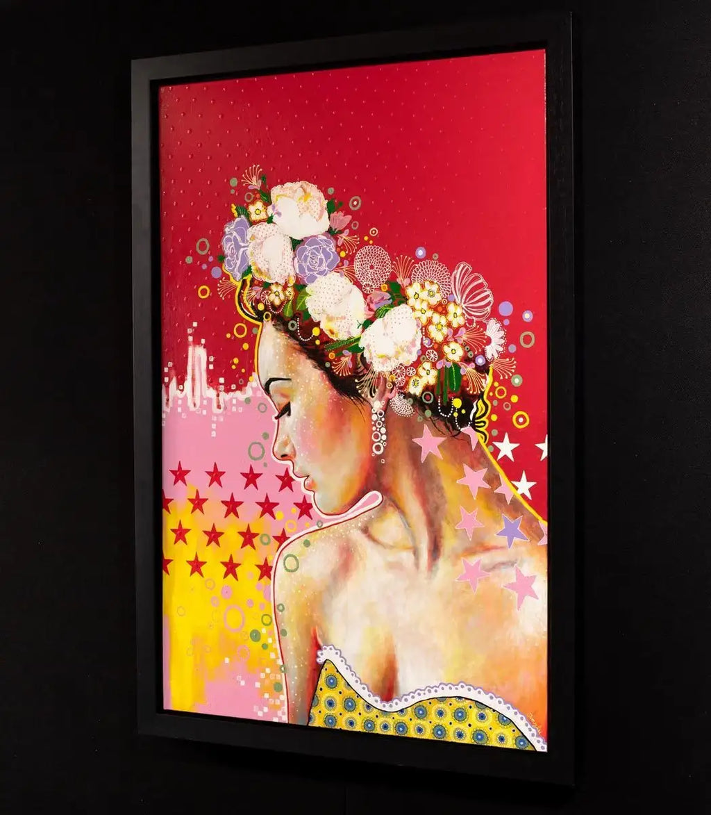 Paloma - Original - SOLD by artist Amylee - Wyecliffe Galleries