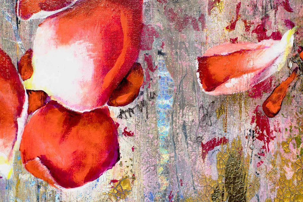 Roses Fall - SOLD by artist Amylee - Wyecliffe Galleries