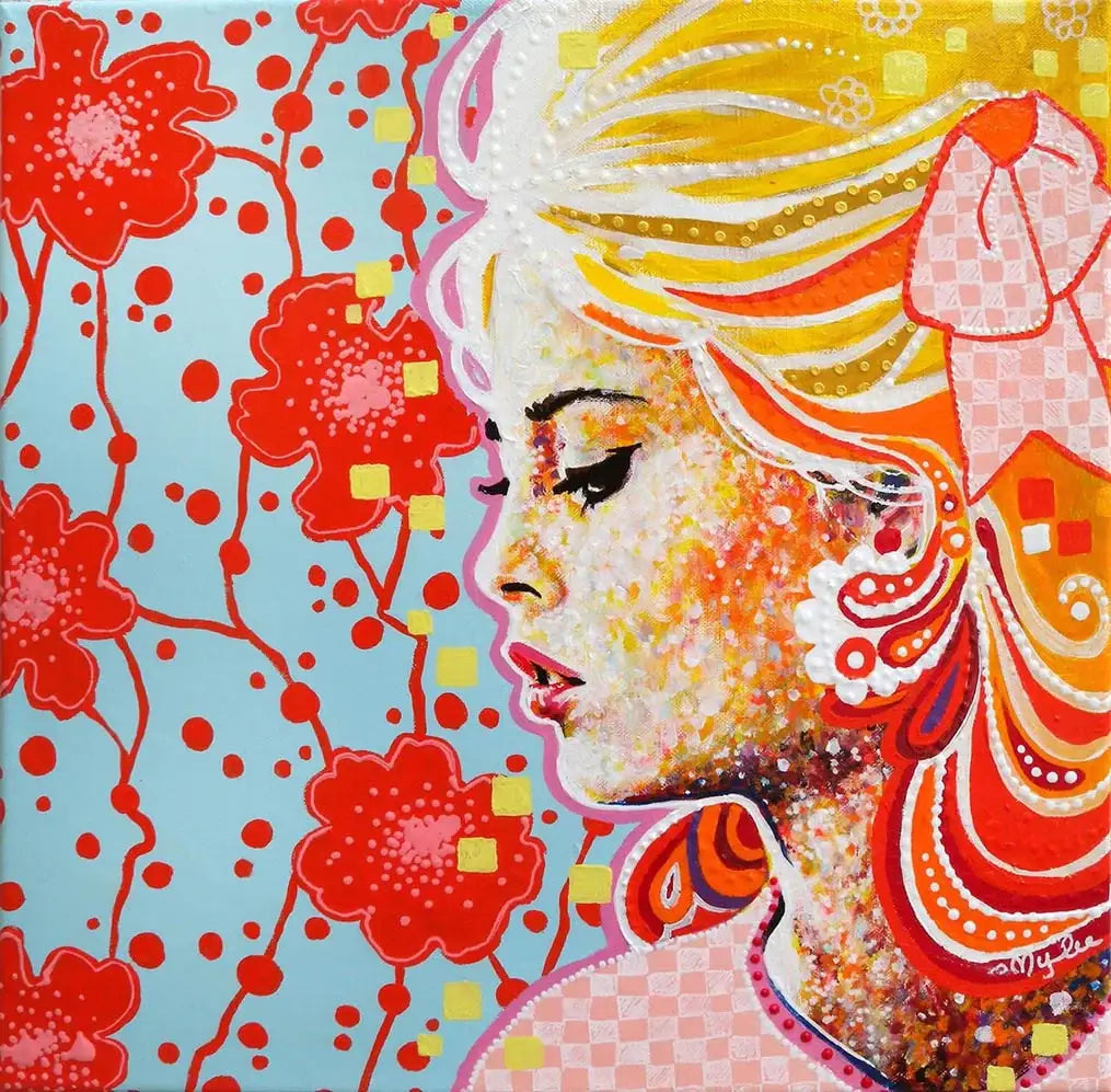 Sous Le Soleil - SOLD by artist Amylee - Wyecliffe Galleries