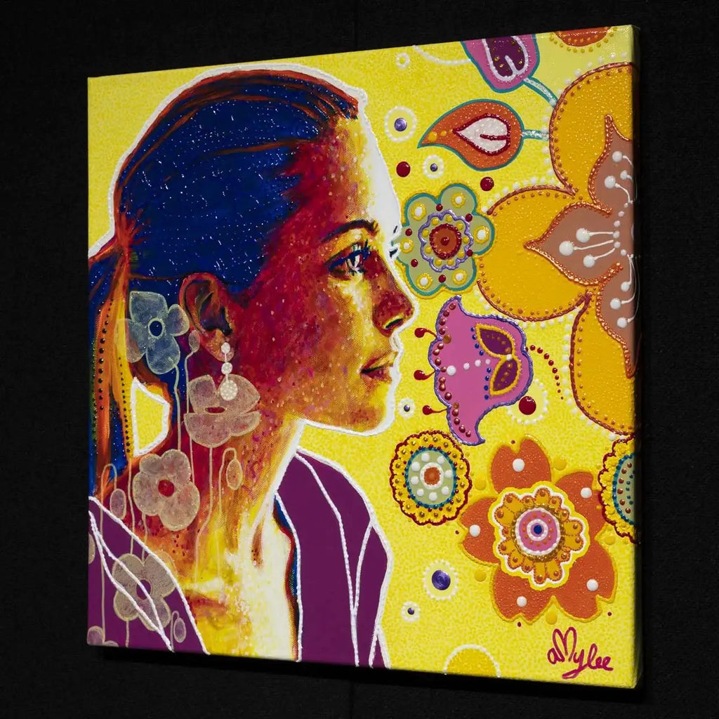 Summer Time - Original - SOLD by artist Amylee - Wyecliffe Galleries