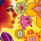 Summer Time - Original - SOLD by artist Amylee - Wyecliffe Galleries