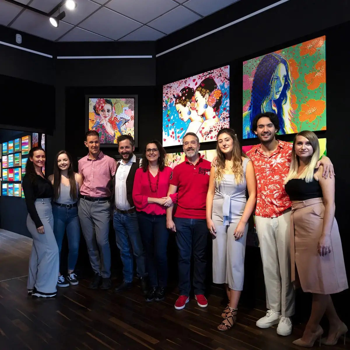 Twin - Original by artist Amylee - Wyecliffe Galleries