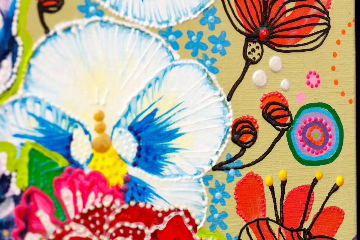 Viola - Original by artist Amylee - Wyecliffe Galleries