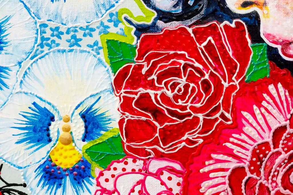 Viola - Original by artist Amylee - Wyecliffe Galleries