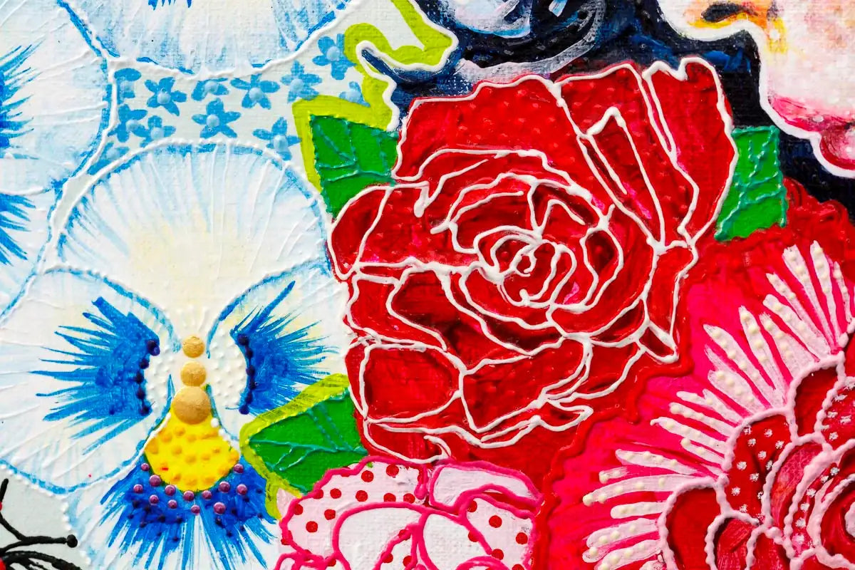 Viola - Original by artist Amylee - Wyecliffe Galleries