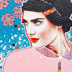 White Snow - Original by artist Amylee - Wyecliffe Galleries