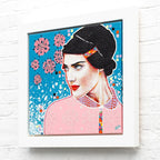 White Snow - Original by artist Amylee - Wyecliffe Galleries