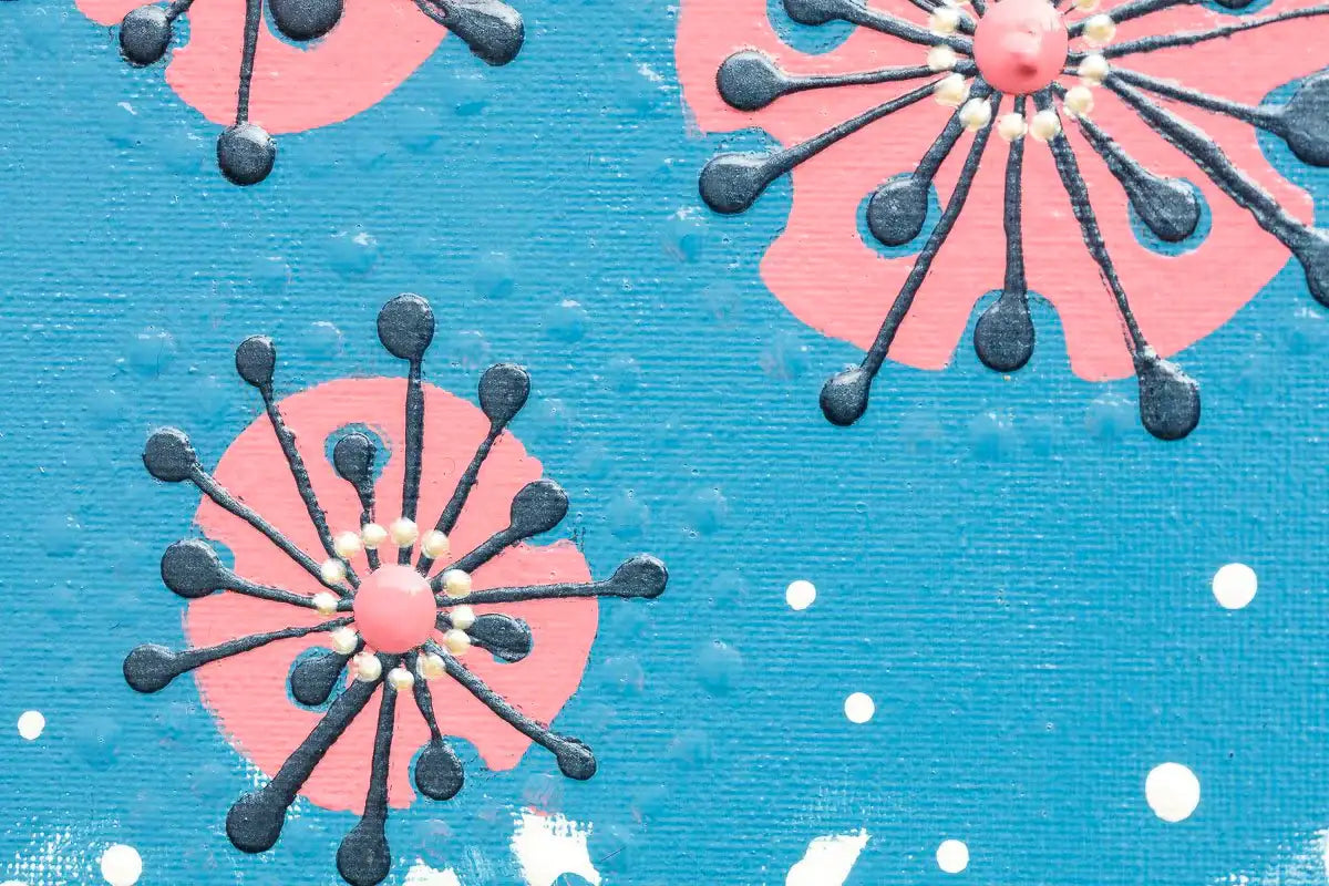 White Snow - Original by artist Amylee - Wyecliffe Galleries