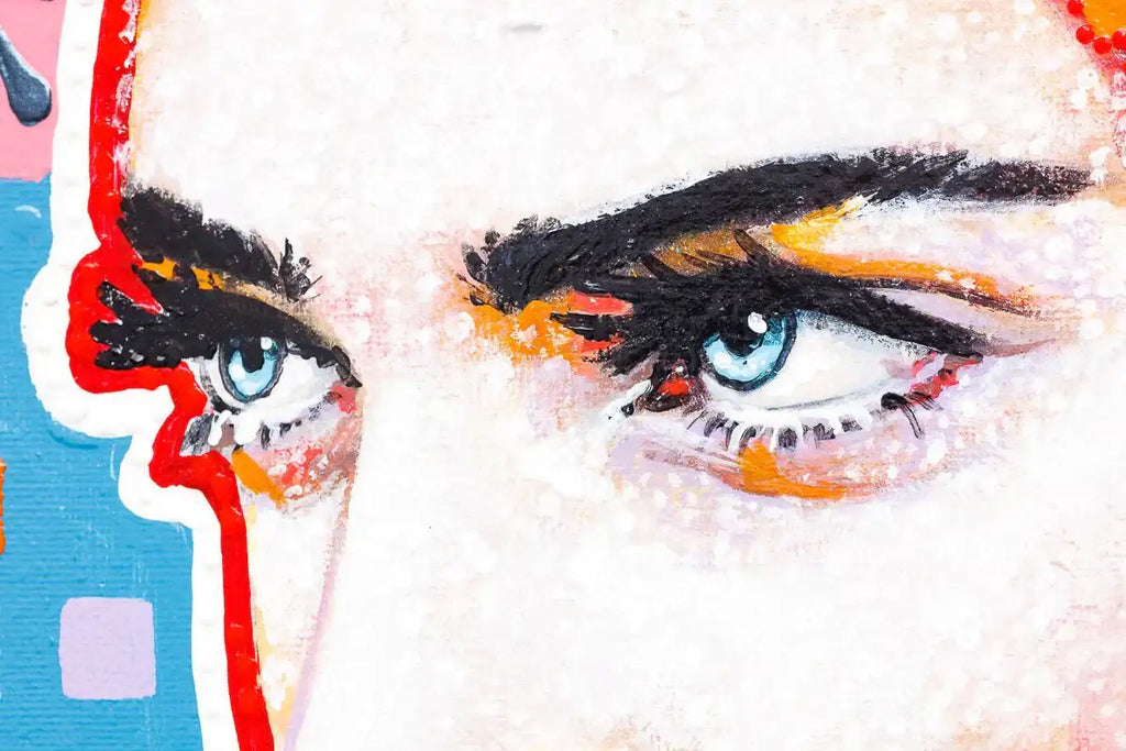 White Snow - Original by artist Amylee - Wyecliffe Galleries