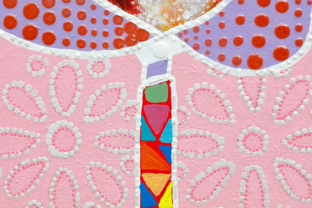 White Snow - Original by artist Amylee - Wyecliffe Galleries