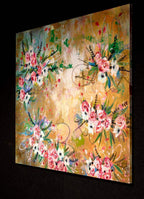 Windflowers - Original by artist Amylee - Wyecliffe Galleries