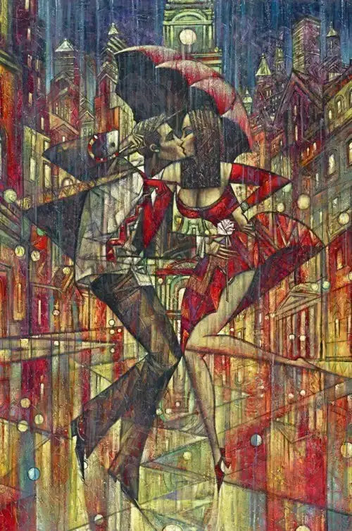 Avenue of the Hearts - SOLD by artist Andrei Protsouk - Wyecliffe Galleries