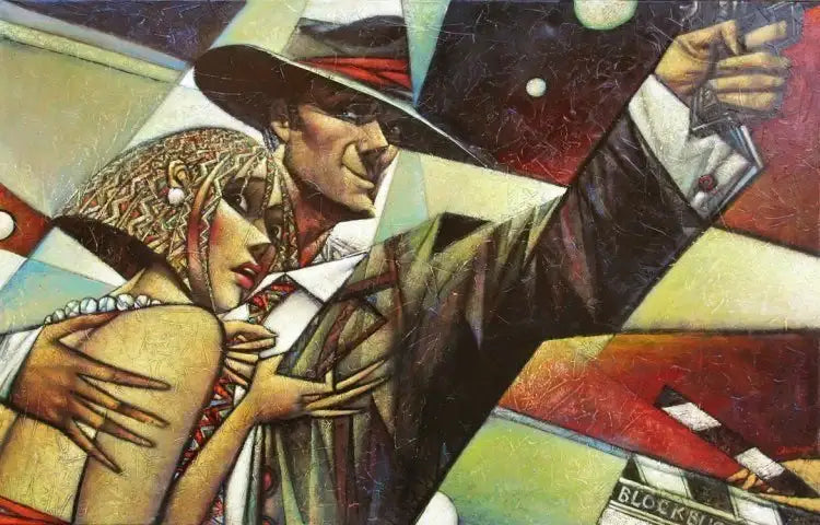 Blockbuster Hero - SOLD by artist Andrei Protsouk - Wyecliffe Galleries