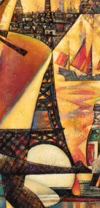 Bon Voyage - Original - SOLD by artist Andrei Protsouk - Wyecliffe Galleries