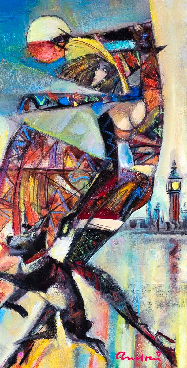 Breezy Dizzy - Original - SOLD by artist Andrei Protsouk - Wyecliffe Galleries