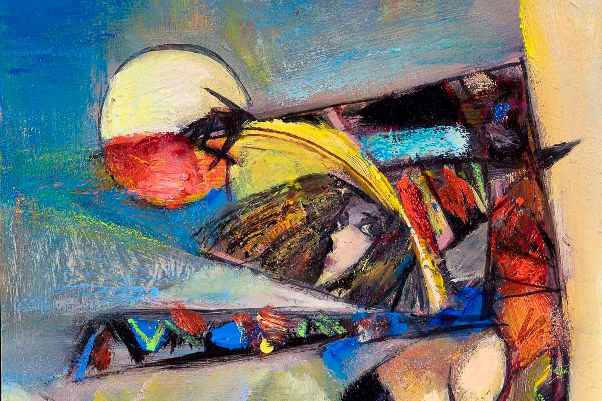 Breezy Dizzy - Original - SOLD by artist Andrei Protsouk - Wyecliffe Galleries