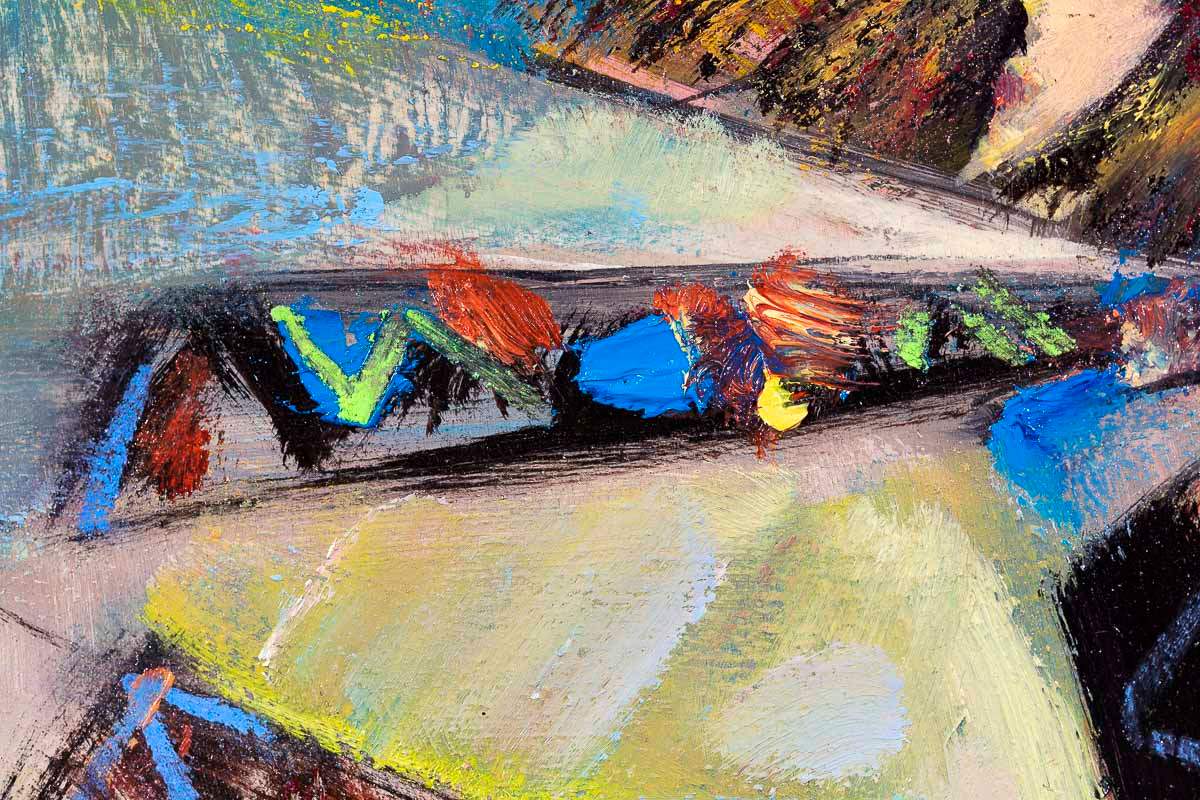 Breezy Dizzy - Original - SOLD by artist Andrei Protsouk - Wyecliffe Galleries