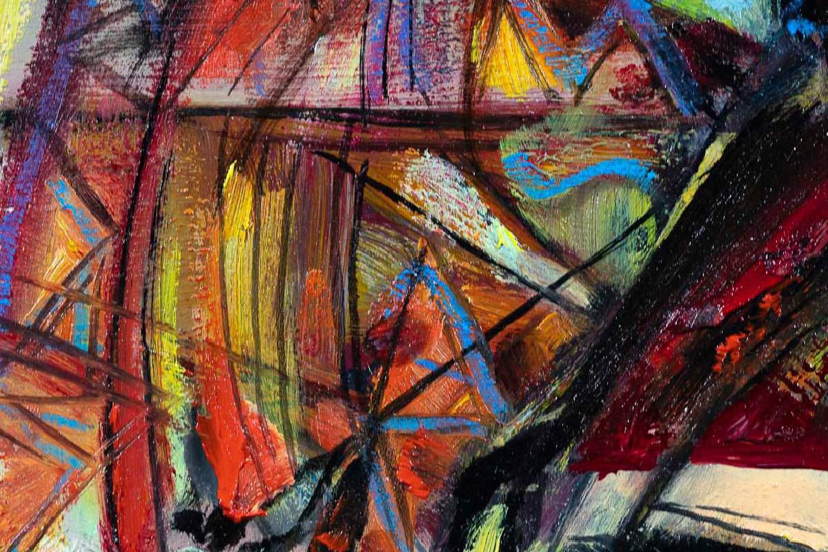 Breezy Dizzy - Original - SOLD by artist Andrei Protsouk - Wyecliffe Galleries