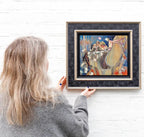 Composer Of Moon Sonete - Original - SOLD by artist Andrei Protsouk - Wyecliffe Galleries