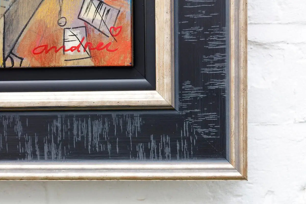 Composer Of Moon Sonete - Original - SOLD by artist Andrei Protsouk - Wyecliffe Galleries