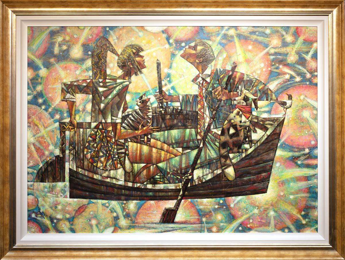 Glowing in the Dark - Original - SOLD by artist Andrei Protsouk - Wyecliffe Galleries