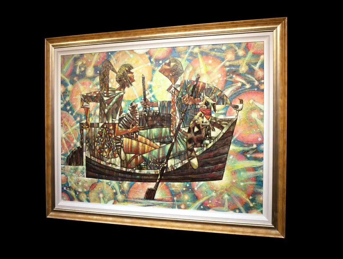 Glowing in the Dark - Original - SOLD by artist Andrei Protsouk - Wyecliffe Galleries