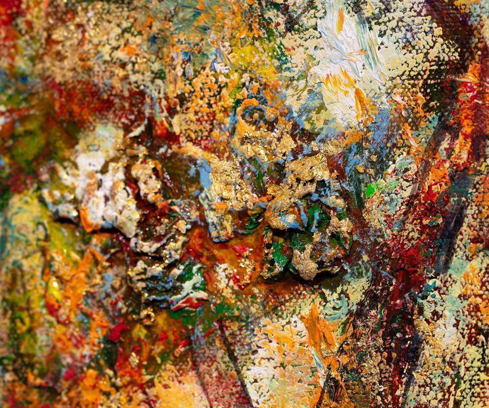 Golden White - Original - SOLD by artist Andrei Protsouk - Wyecliffe Galleries