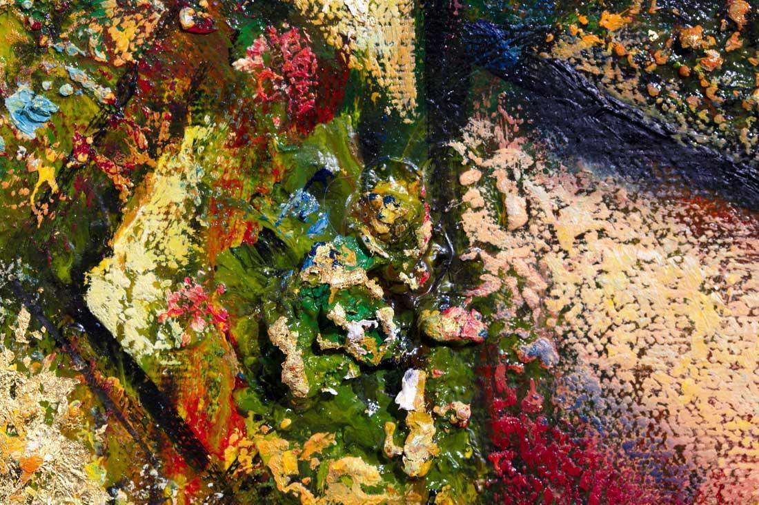 Golden White - Original - SOLD by artist Andrei Protsouk - Wyecliffe Galleries